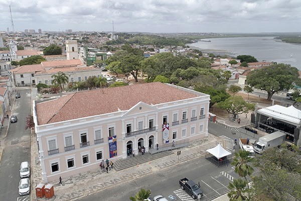 Vista área da Pinacoteca Potiguar